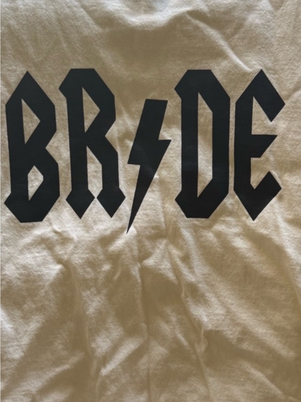 Bride Graphic Tee - White